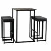 Kubo statafel hout - Afbeelding 3