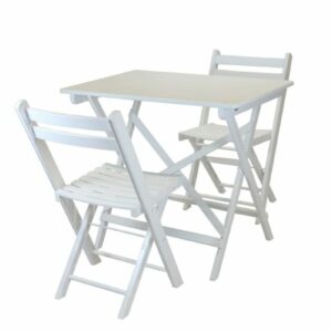 Bistrotafelset wit 2p