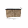 Barombouw hout/staal met achterkast en koeling - Afbeelding 3